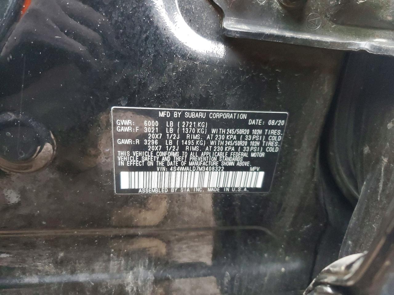 Subaru Ascent Limited