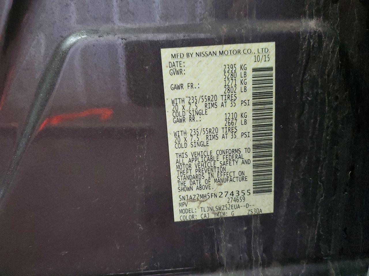 Nissan Murano Platinum