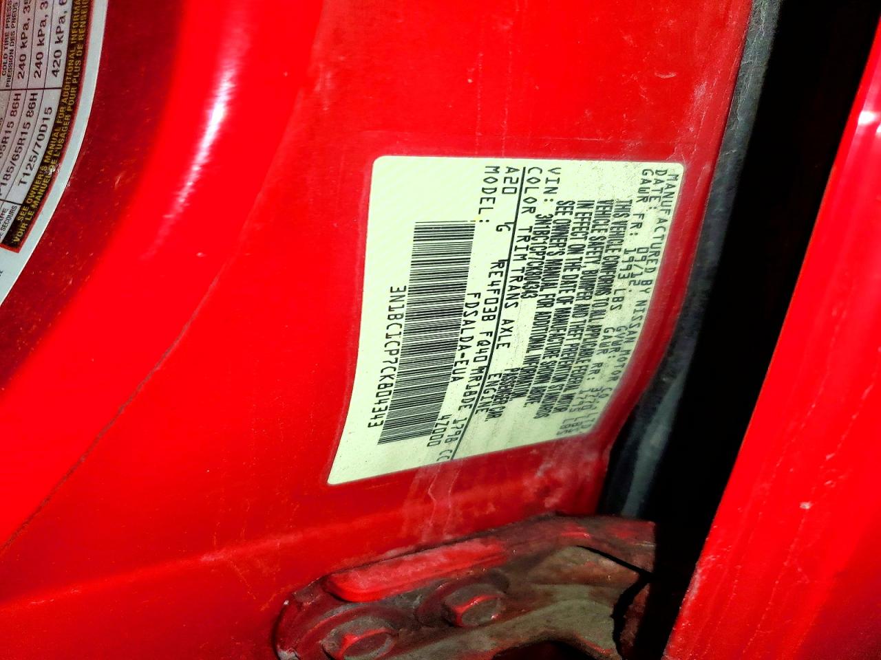 Nissan Versa 1.8 S