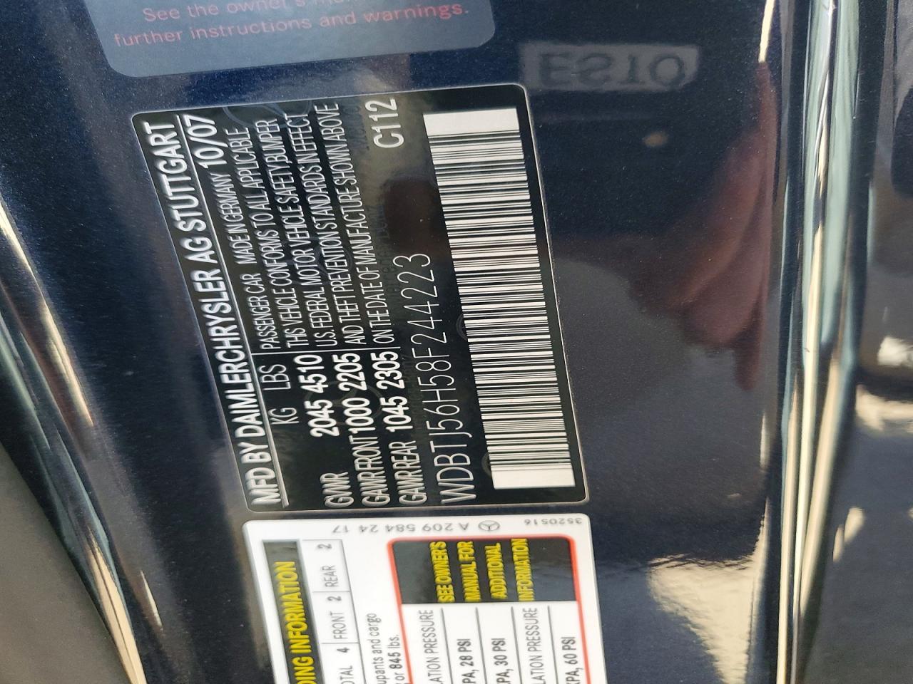 Mercedes-Benz Clk-class 350