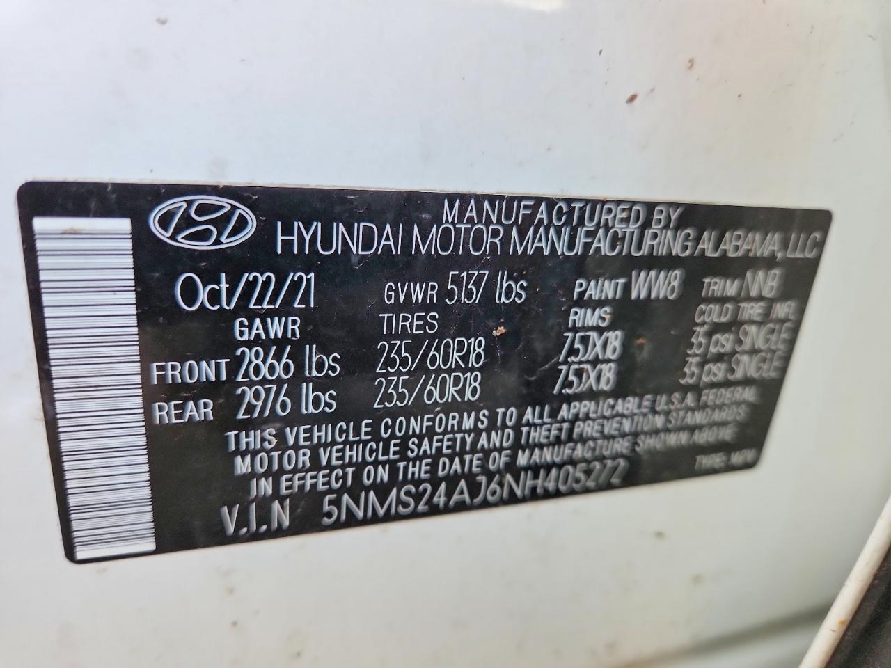 Hyundai SANTA FE Sel