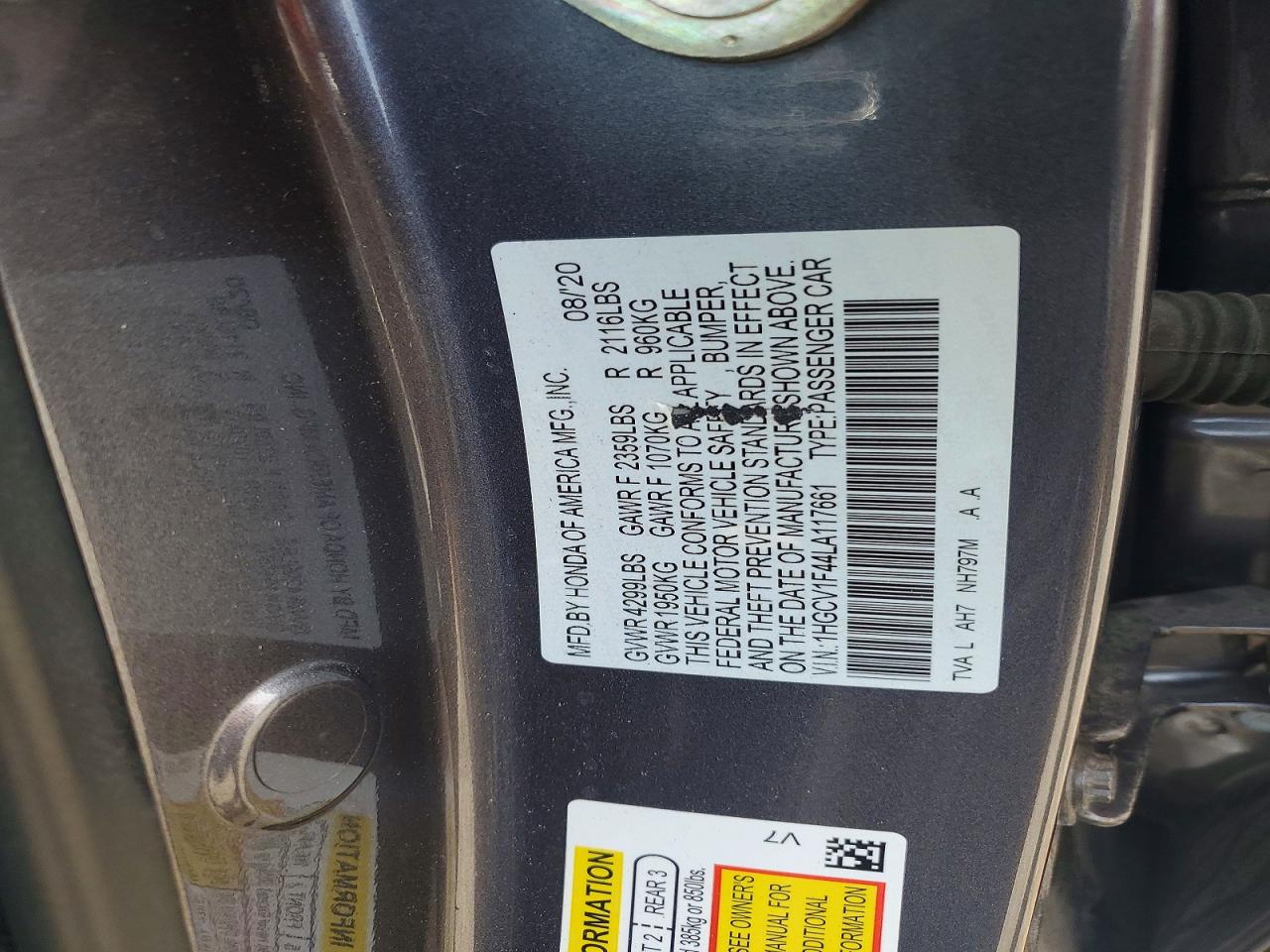 Honda Accord Ex