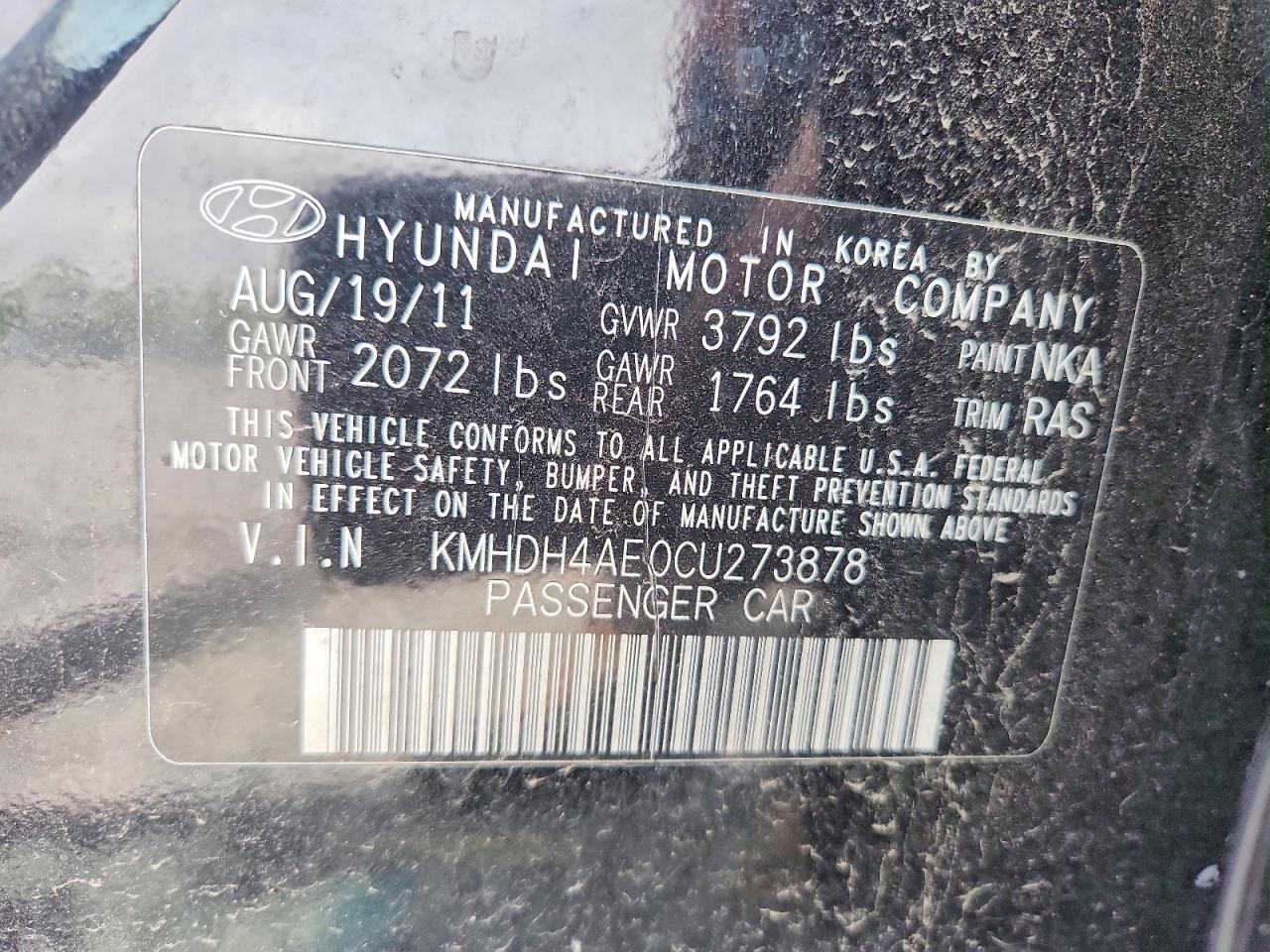 Hyundai ELANTRA Gls