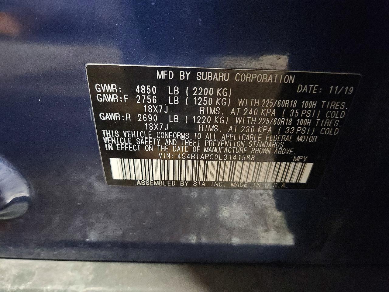 Subaru Outback Touring