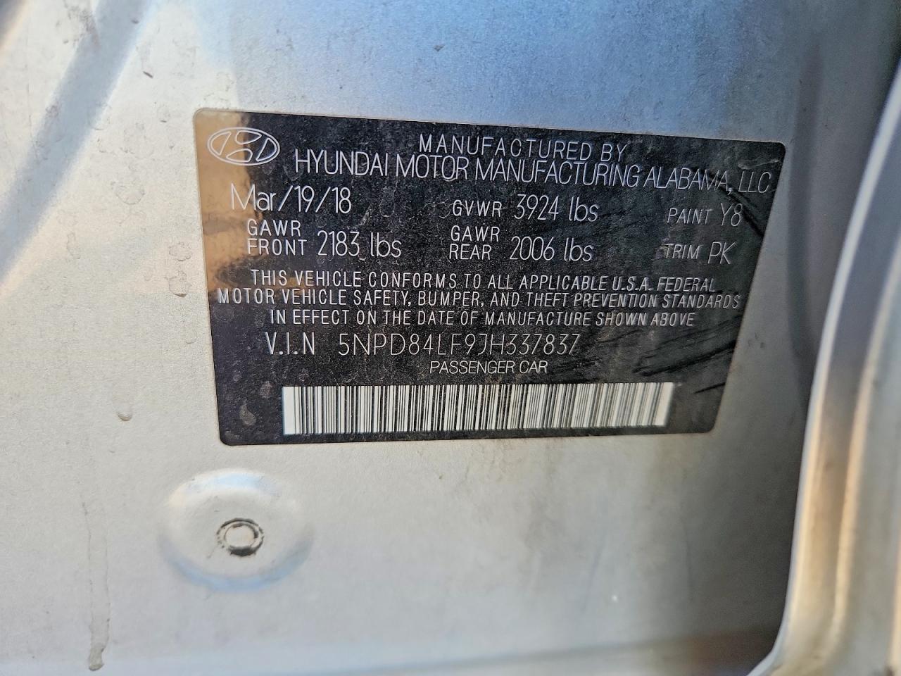 Hyundai ELANTRA Sel