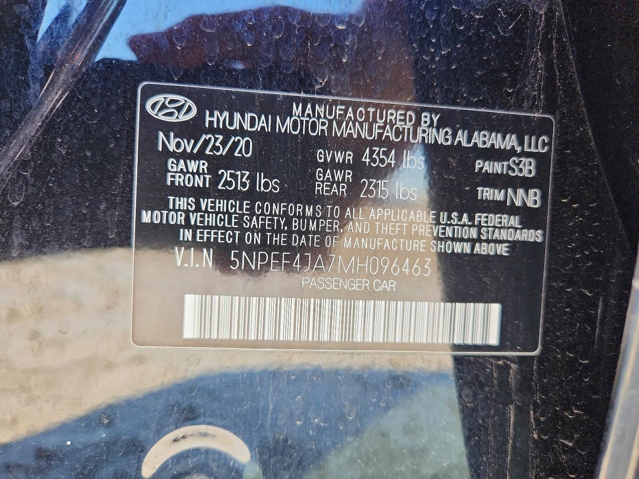Hyundai SONATA Sel