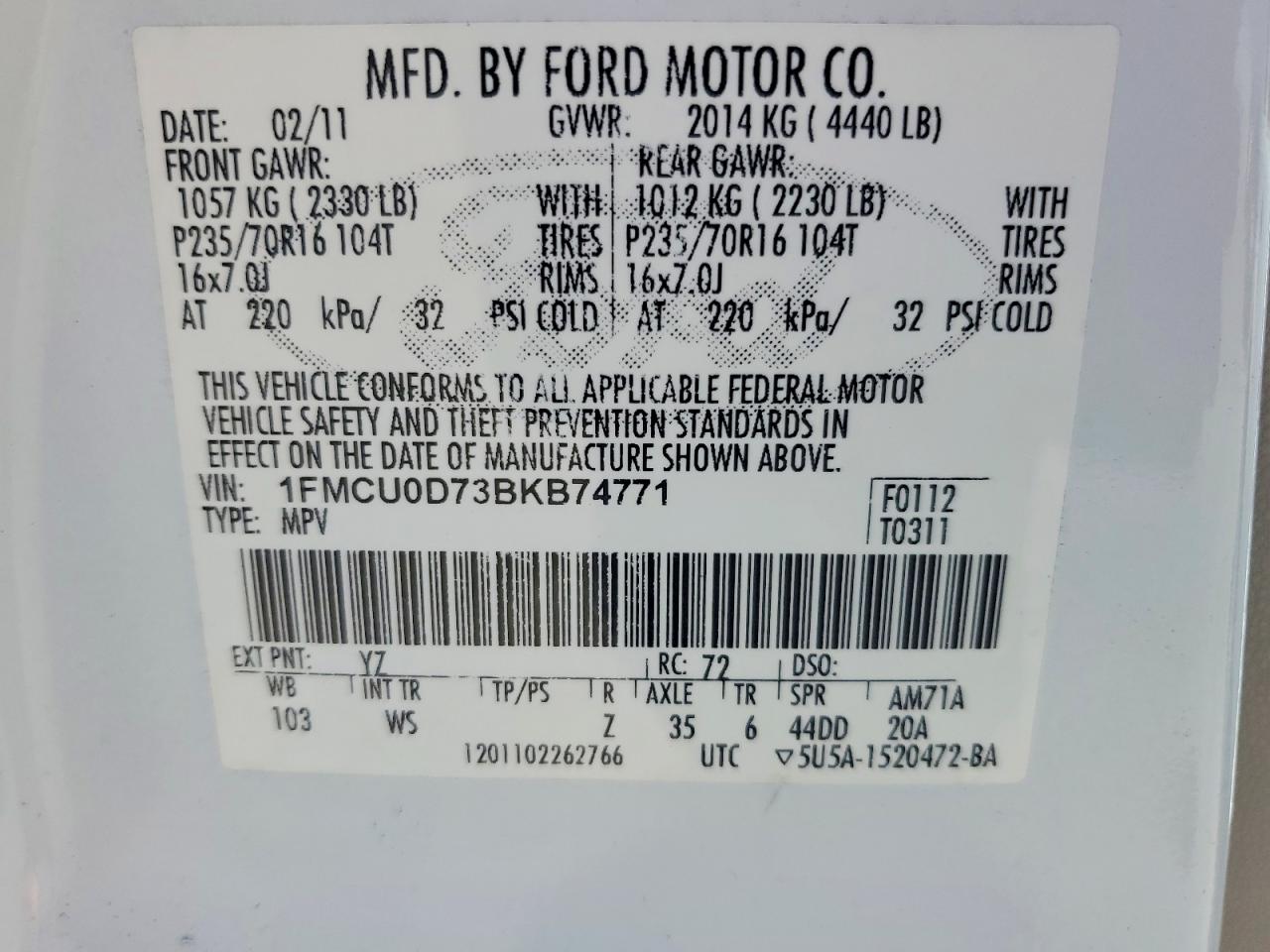 Ford Escape Xlt