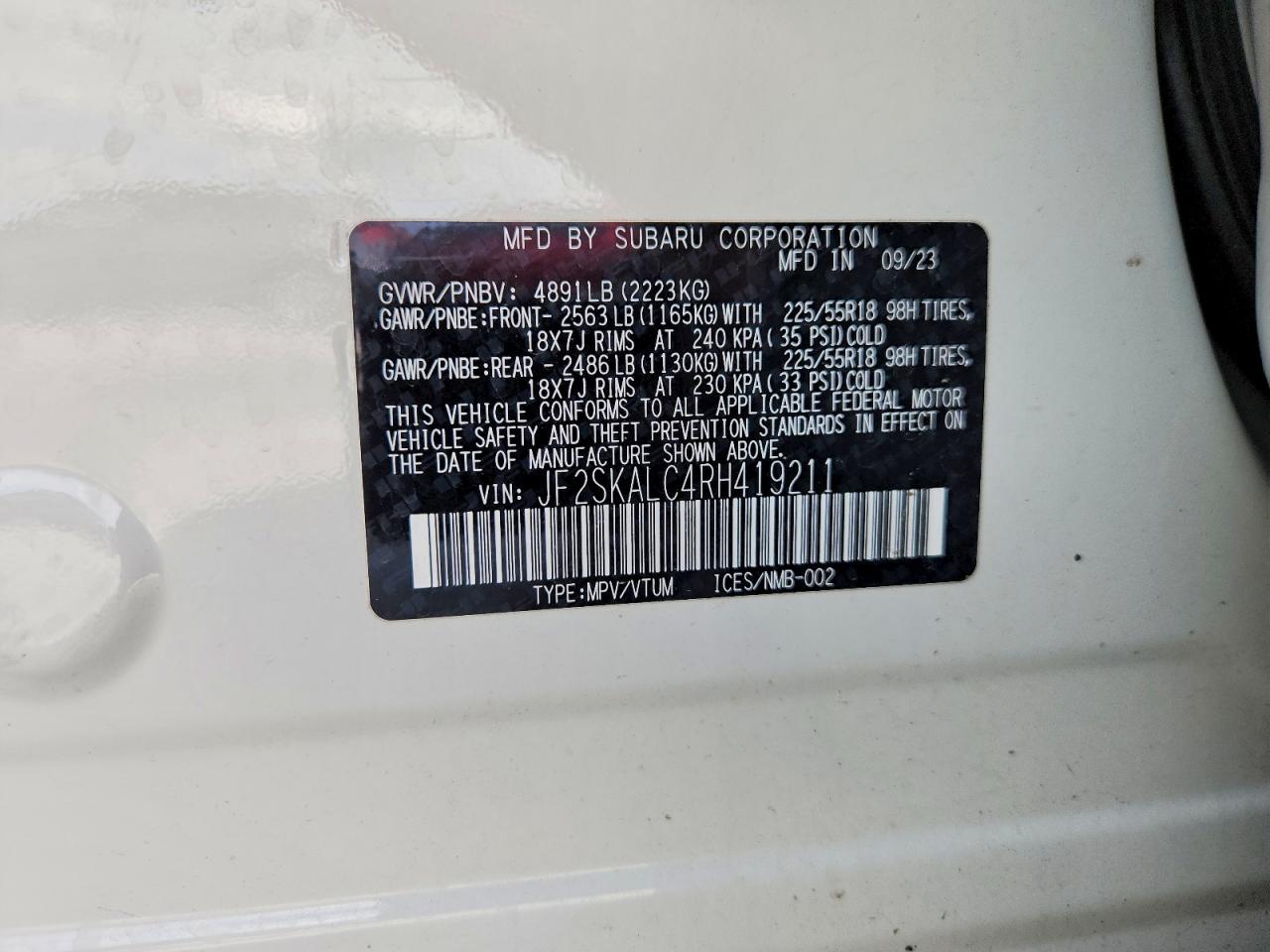 Subaru Forester Limited