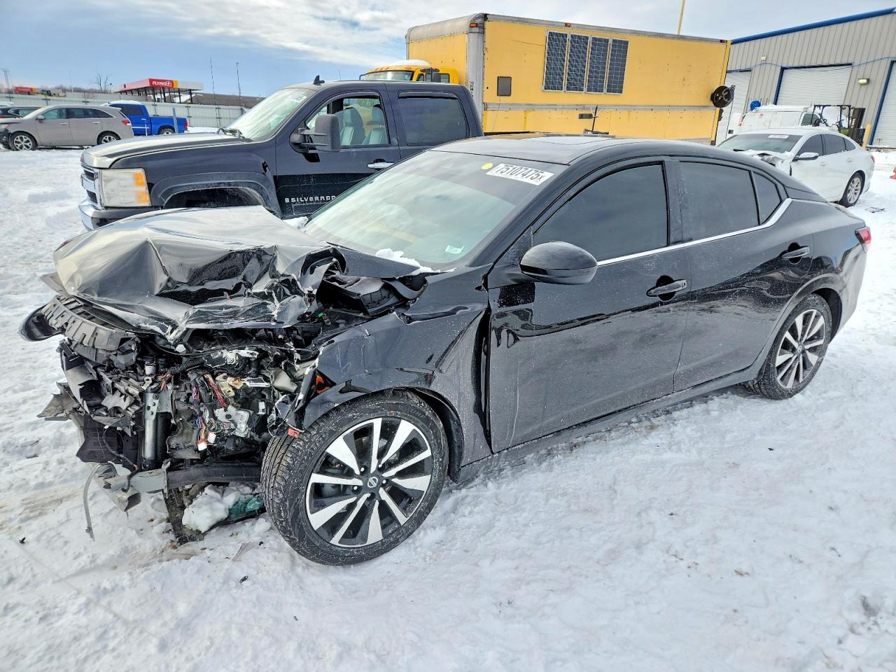 Salvage Nissan Sentra Image