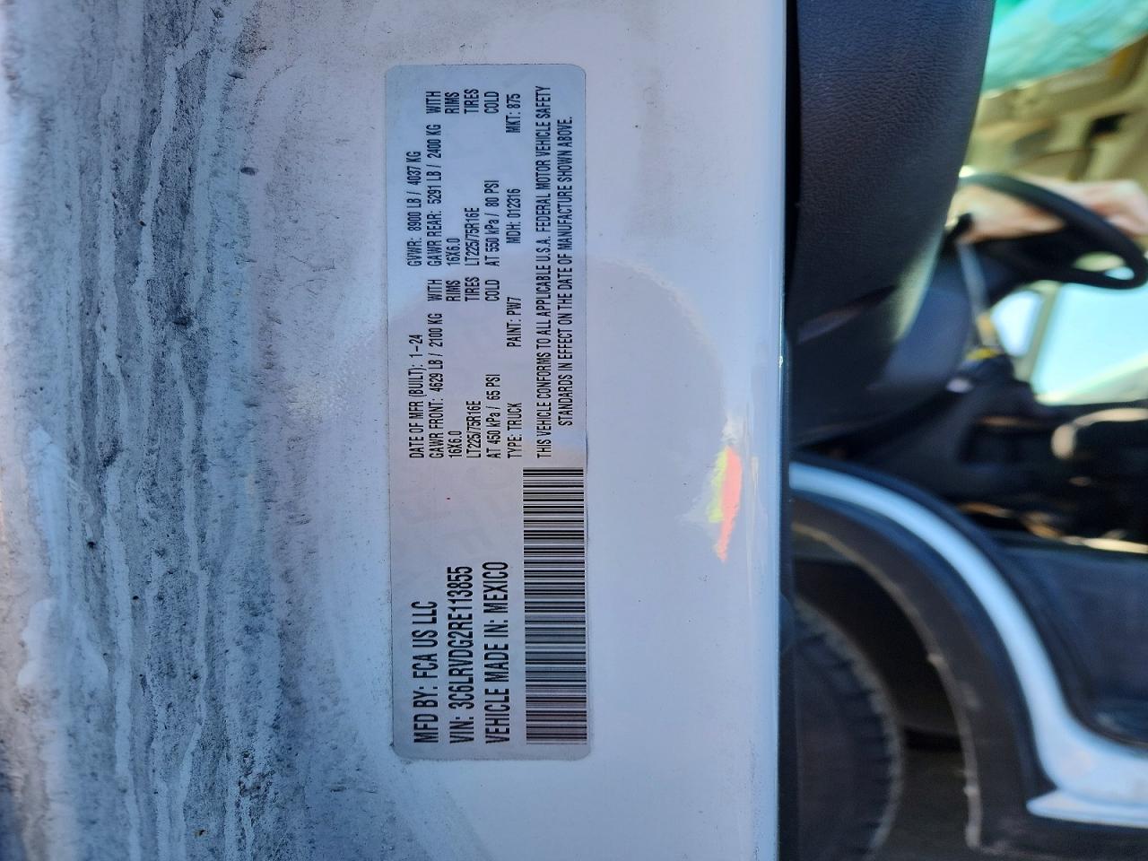 Ram Promaster 2500 High