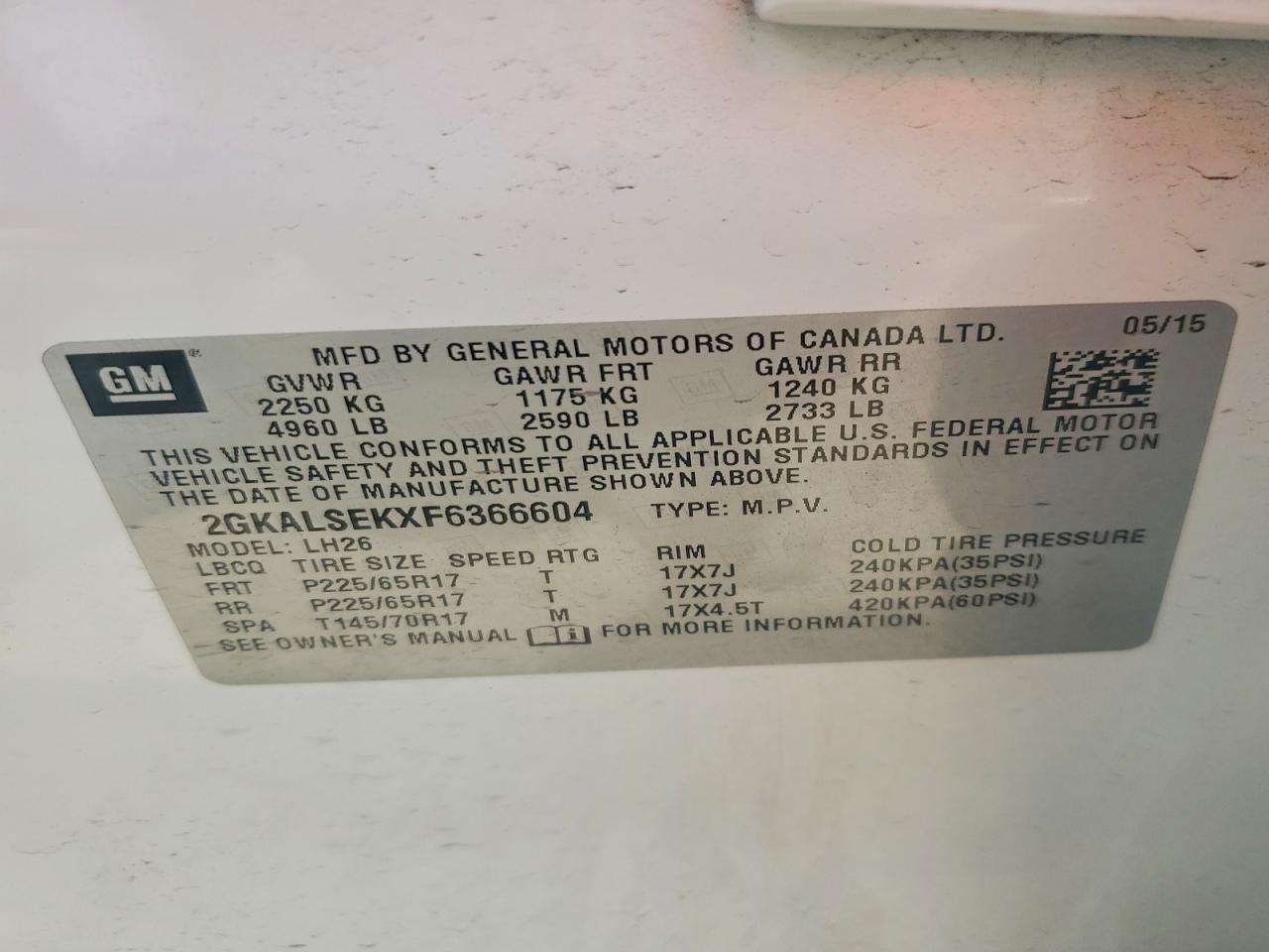 GMC Terrain Slt