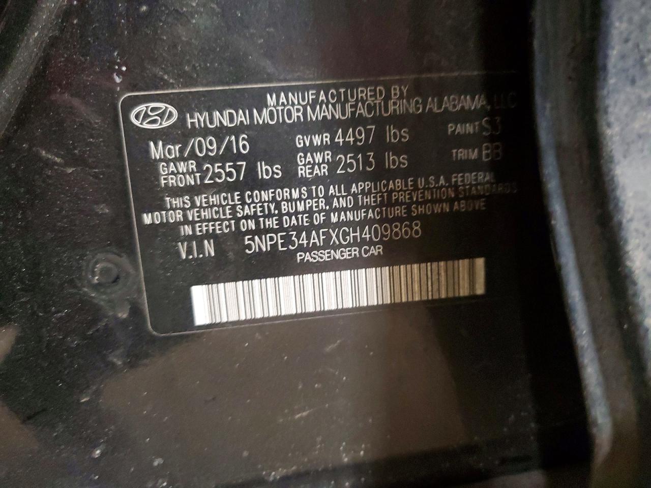 Hyundai SONATA Limited