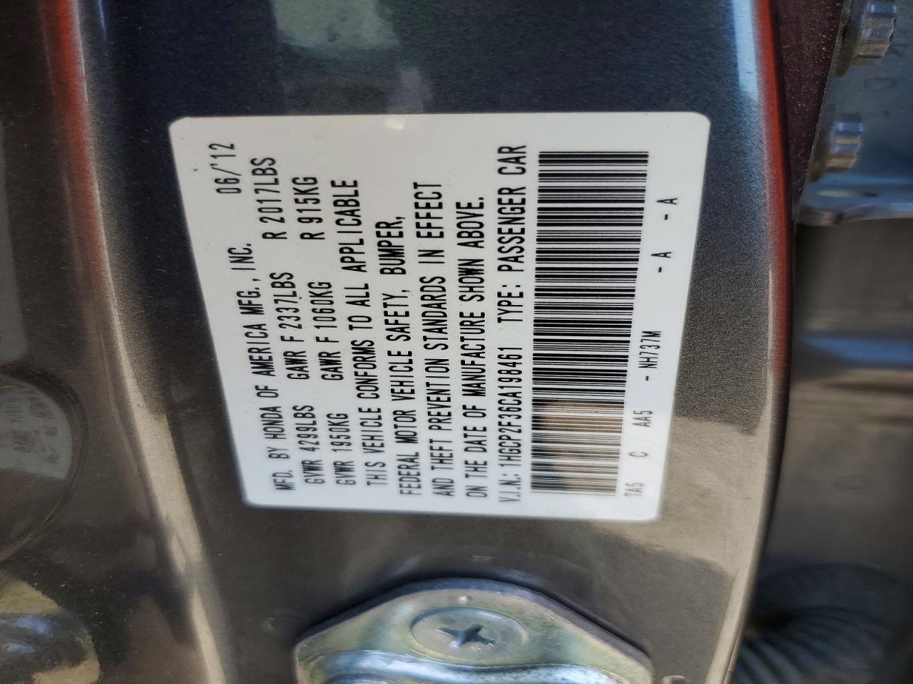 Honda Accord Lx