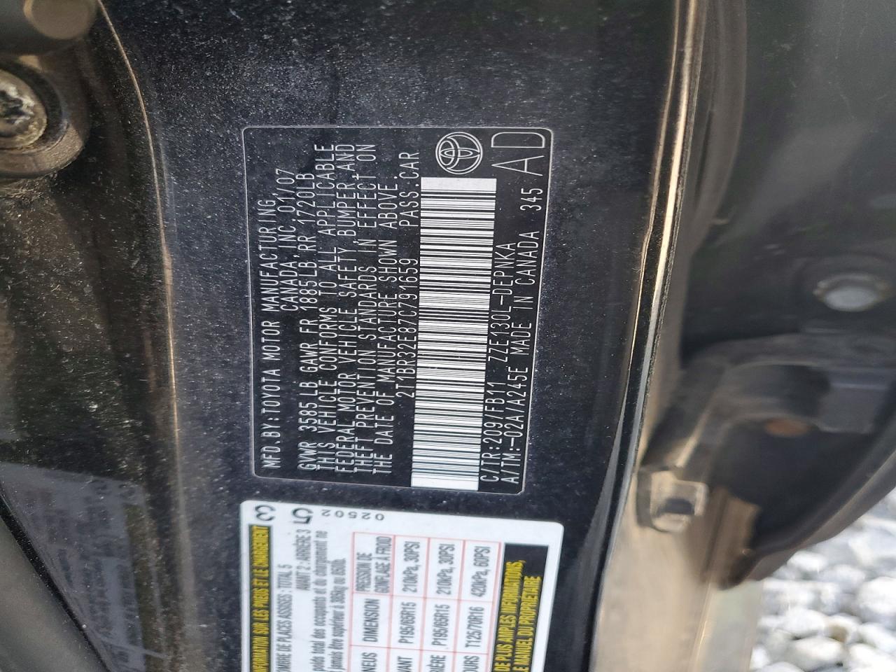 Toyota Corolla Le