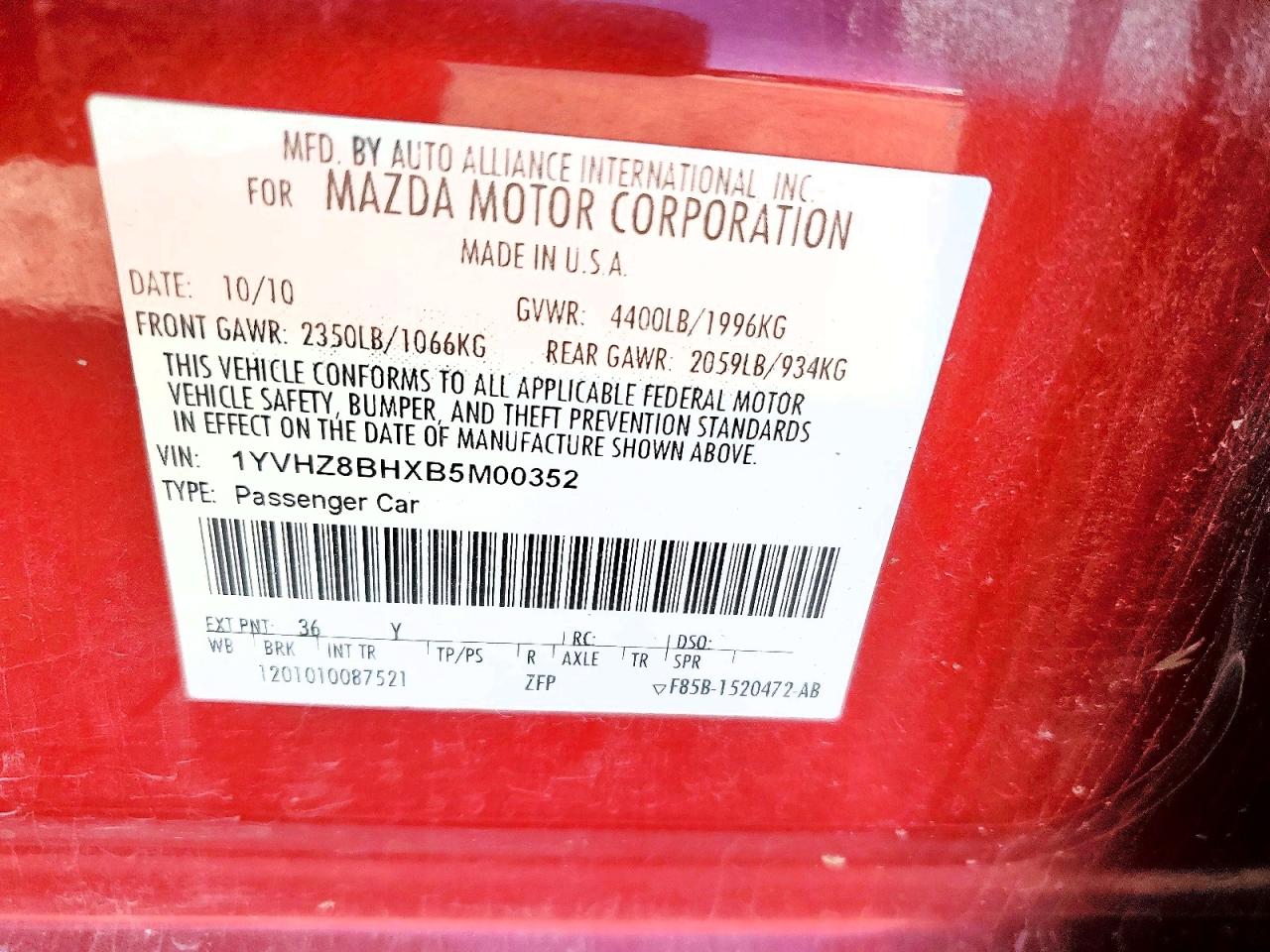 Mazda 6 I