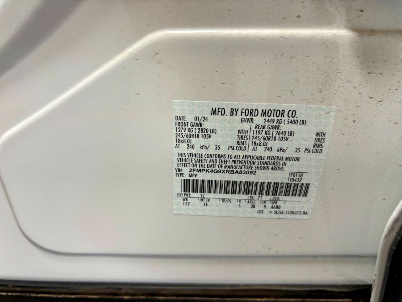 Ford Edge Se