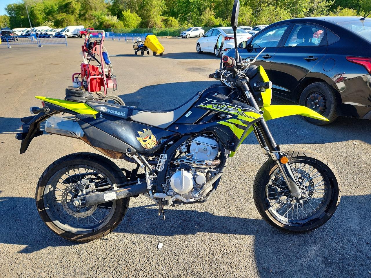 Salvage Kawasaki Klx300 Image