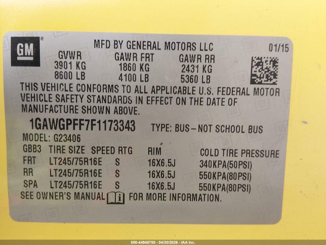 Chevrolet Express Ls