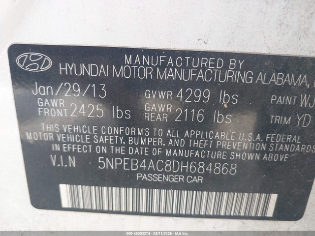 Hyundai SONATA Gls