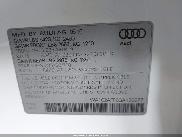 Audi Q5 2.0t Premium