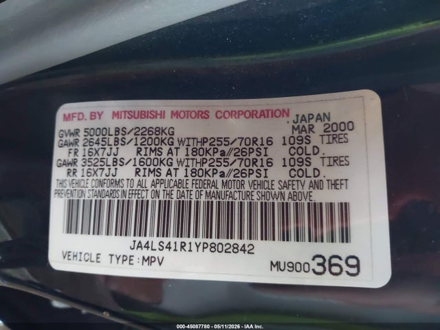Mitsubishi Montero Sport Ltd