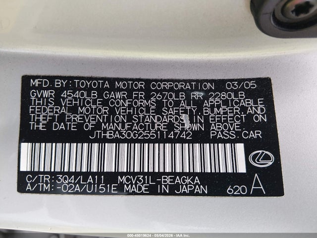 Lexus Es