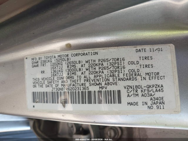 Toyota 4Runner Limited V6