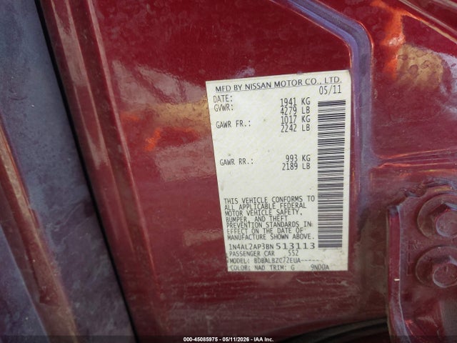 Nissan Altima 2.5 S