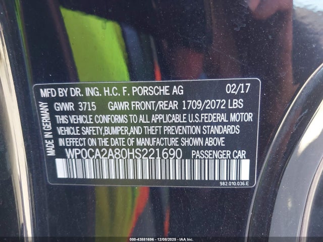 Porsche 718 Boxster