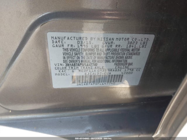 Nissan Sentra Sv