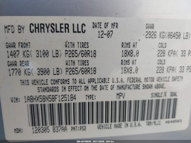 Chrysler Aspen Limited