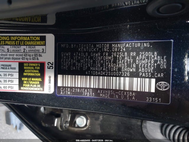 Toyota Camry Se