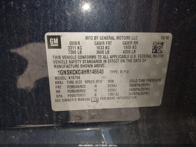 Chevrolet Tahoe Premier