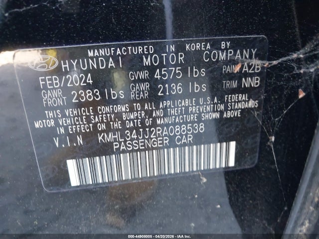 Hyundai SONATA Sel