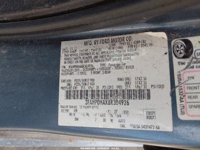 Ford Fusion Se