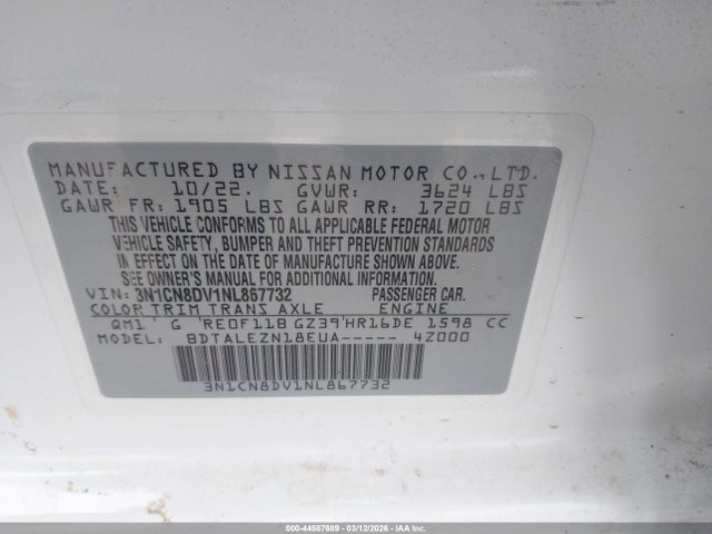 Nissan Versa 1.6 S Xtronic Cvt