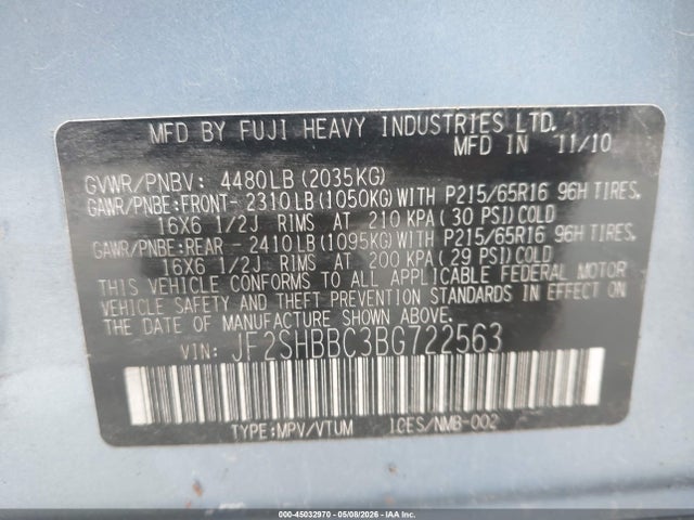 Subaru Forester 2.5x