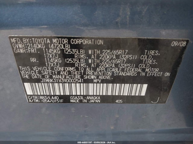 Toyota RAV4 Limited V6
