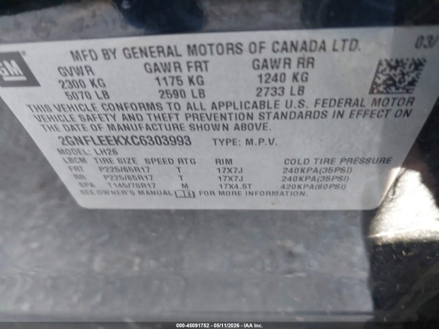 Chevrolet Equinox 1lt