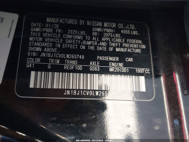 Nissan Rogue S Fwd Xtronic Cvt