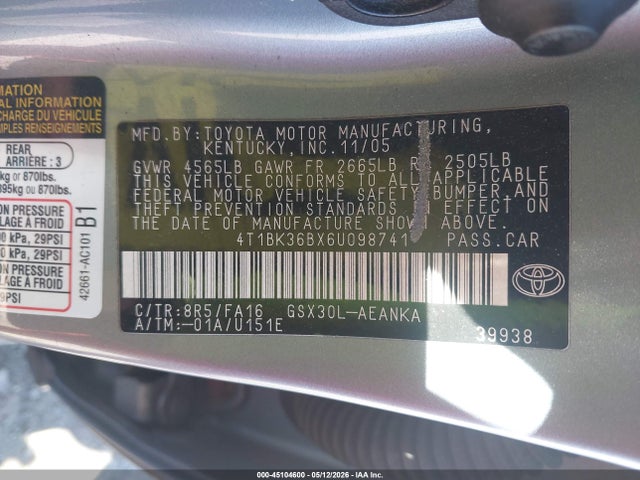 Toyota Avalon Xl