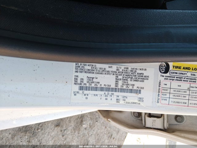 Ford Fiesta Se