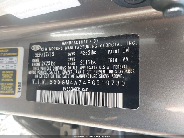 Kia Optima Lx
