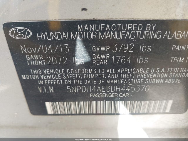 Hyundai ELANTRA Gls