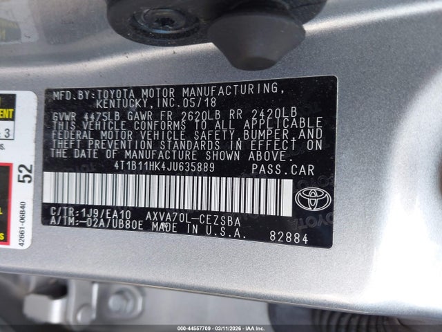 Toyota Camry Se