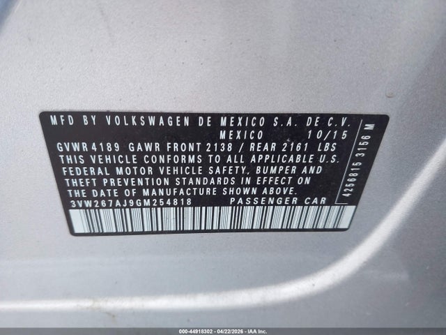 Volkswagen Jetta 1.4t S