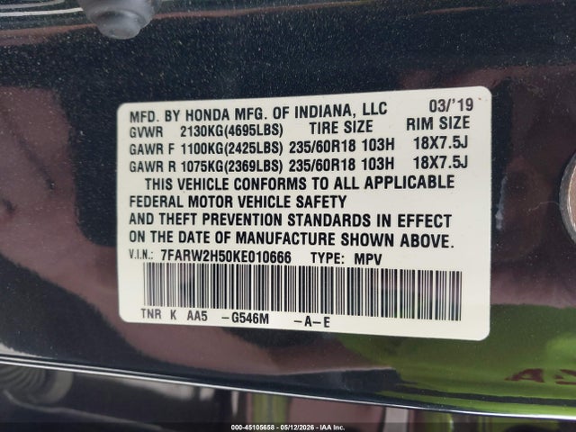 Honda CR-V Ex