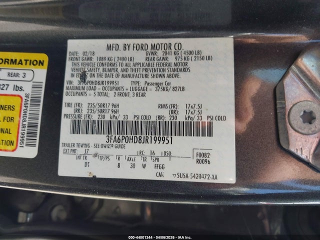 Ford Fusion Se