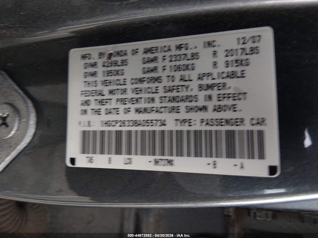 Honda Accord 2.4 Lx