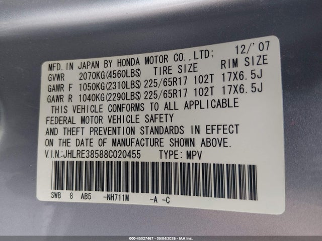Honda CR-V Ex